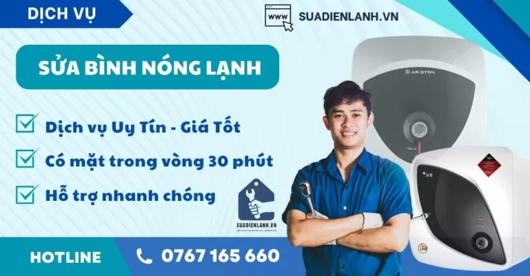 Dịch vụ sửa bình nóng lạnh tại nhà