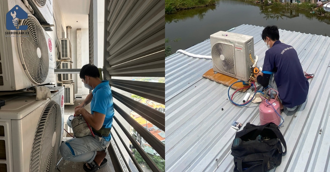 thay gas máy lạnh