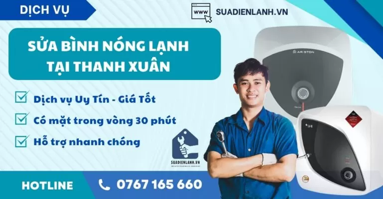 Sửa bình nóng lạnh tại Thanh Xuân