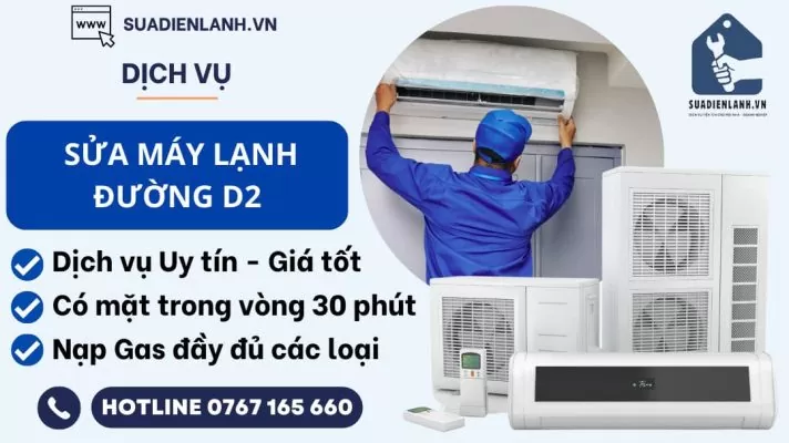 sửa máy lạnh đường d2