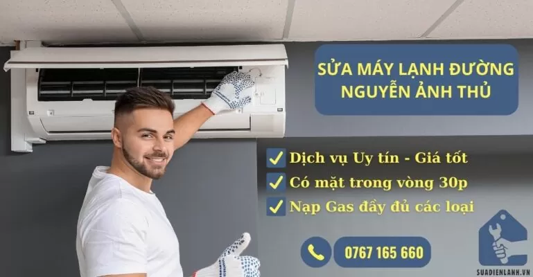 sửa máy lạnh đường Nguyễn Ánh Thủ suadienlanh.vn