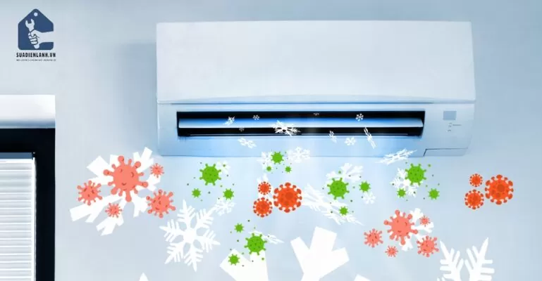 máy lạnh có mùi hôi