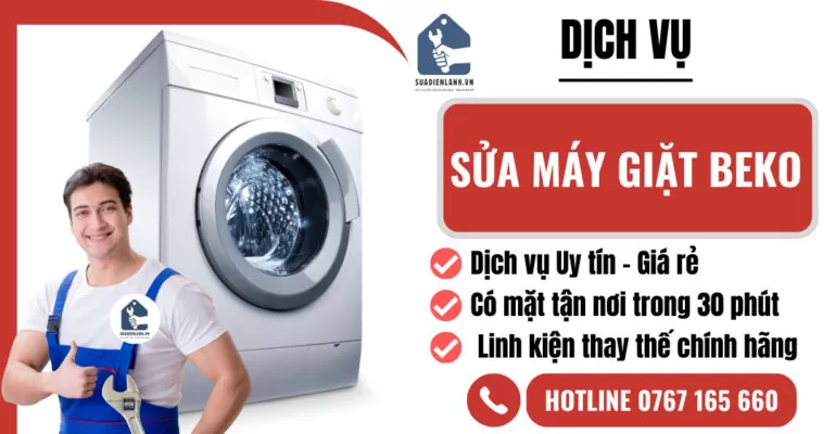 sửa máy giặt beko suadienlanh.vn