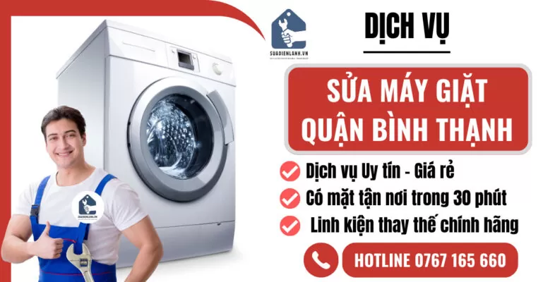 sửa máy giặt quận bình thạnh suadienlanh.vn