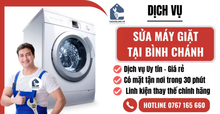 sửa máy giặt tại bình chánh suadienlanh.vn