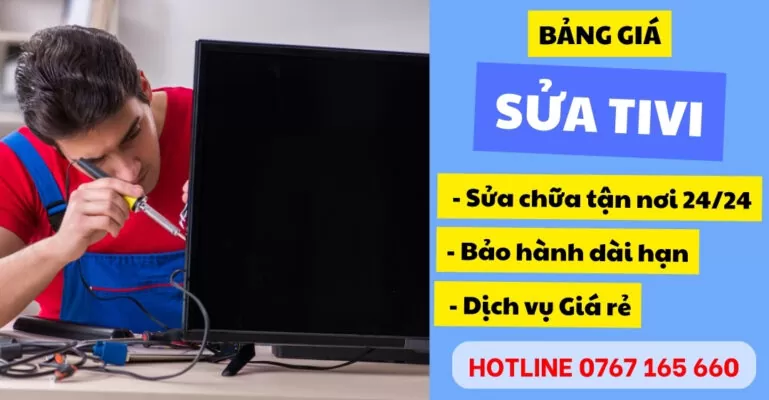 Bảng giá sửa tivi tại trung tâm suadienlanh.vn