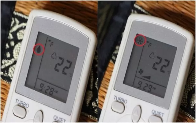 chế độ dry của điều hòa