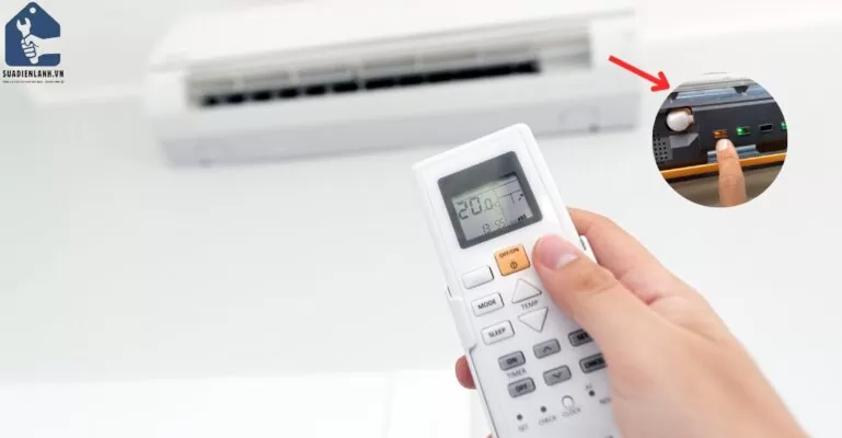 điều hòa nháy đèn vàng