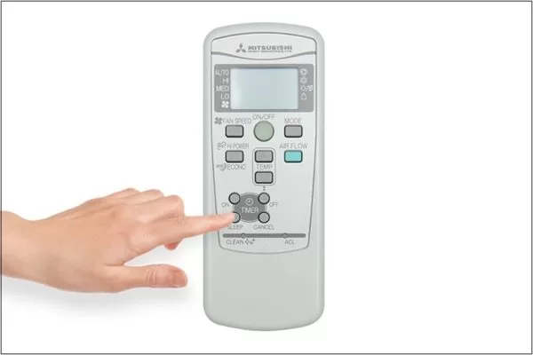 điều khiển điều hòa mitsubishi