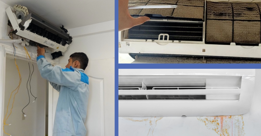 sửa máy lạnh bị chảy nước