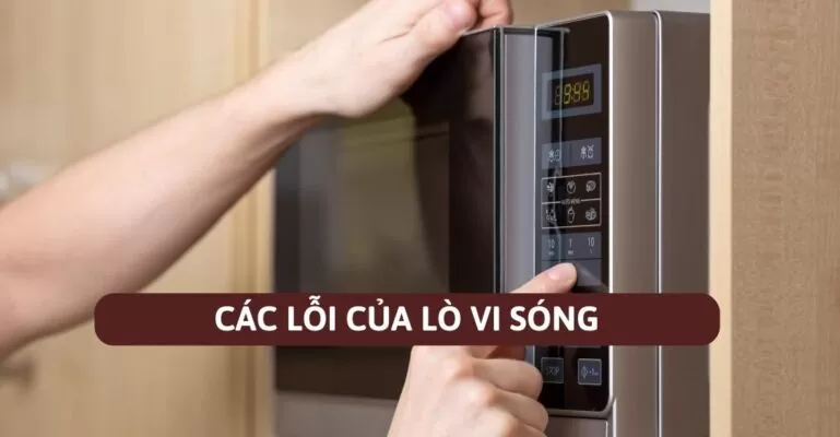Các lỗi của lò vi sóng