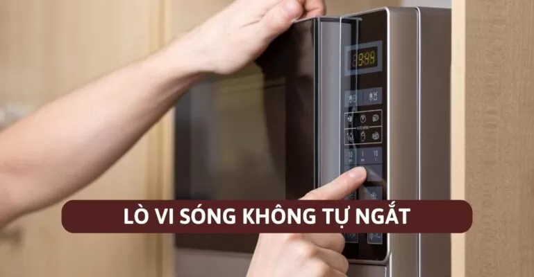 Lò vi sóng không tự ngắt
