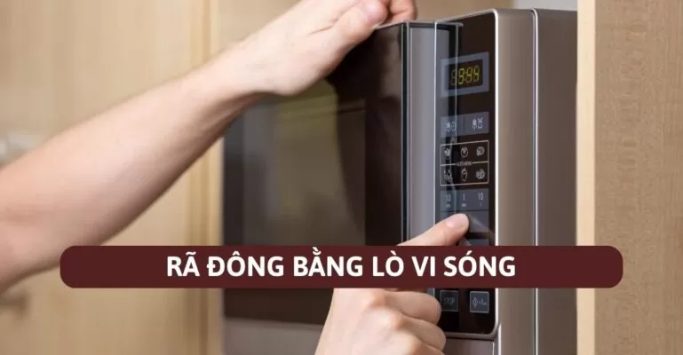 Rã đông bằng lò vi sóng