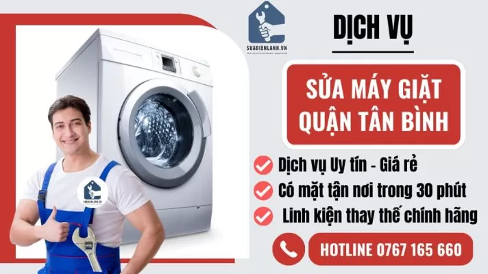 sửa máy giặt quận tân bình