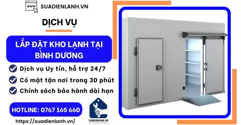 lắp đặt kho lạnh tại Bình Dương