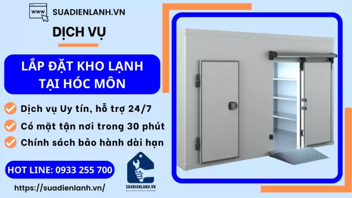 lắp đặt kho lạnh tại hóc môn