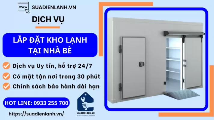 lắp đặt kho lạnh tại nhà bè