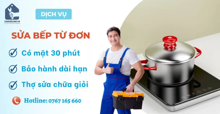 Sửa Bếp Từ Đơn suadienlanh.vn