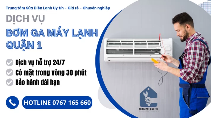 bơm ga máy lạnh quận 1