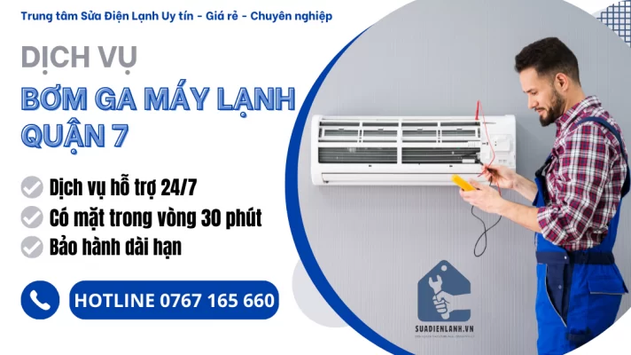 bơm ga máy lạnh quận 7