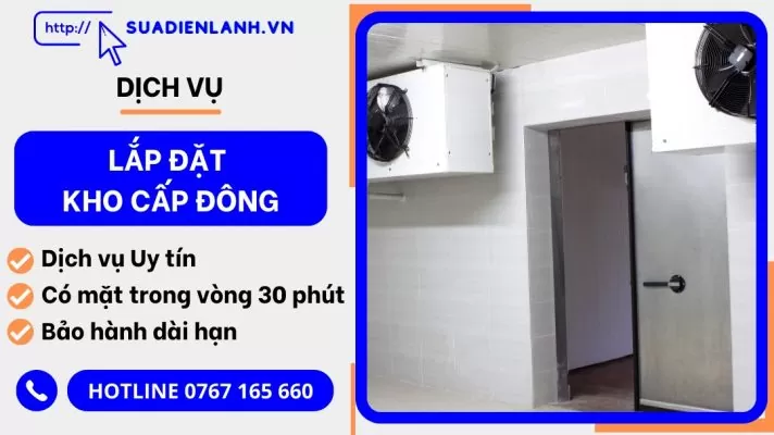 Lắp đặt kho cấp đông