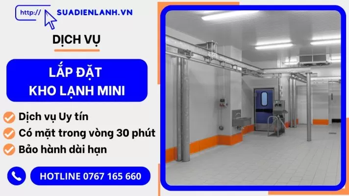 lắp đặt kho lạnh mini