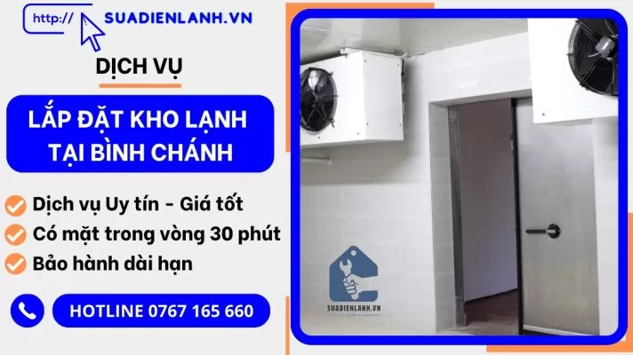 lắp đặt kho lạnh tại Bình Chánh