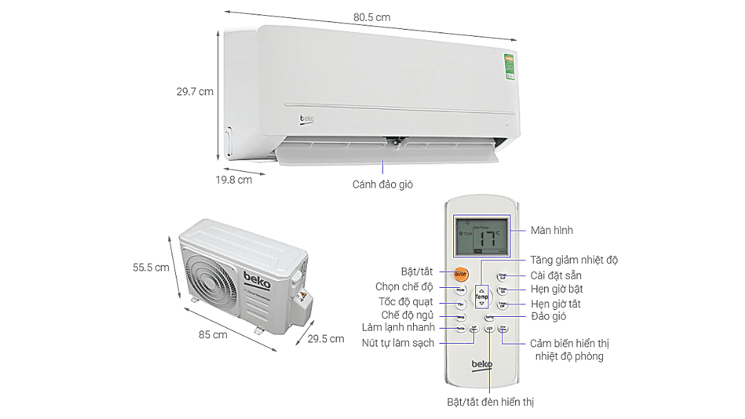 Máy lạnh Beko có tốt không