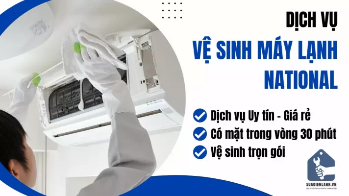 vệ sinh máy lạnh National