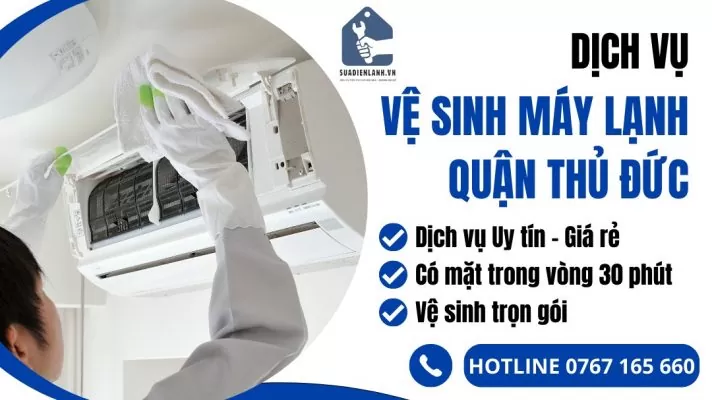 Vệ sinh máy lạnh quận Thủ Đức