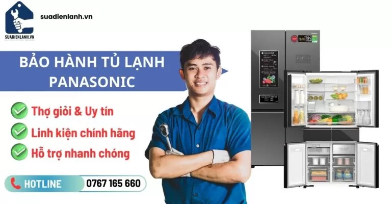 Bảo hành tủ lạnh Panasonic