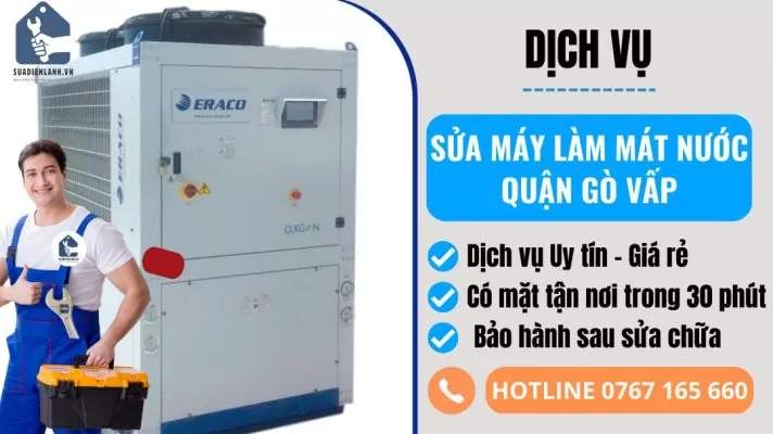 sửa máy làm mát nước quận gò vấp