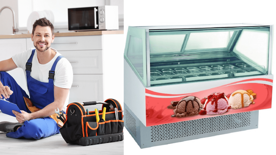 Dịch vụ sửa chữa tủ kem tại trung tâm suadienlanh.vn