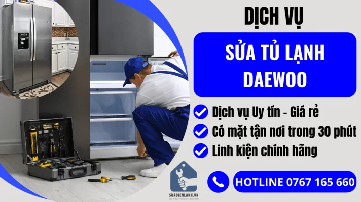 sửa tủ lạnh Daewoo