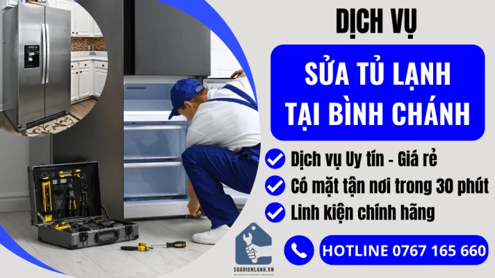 Sửa tủ lạnh tại Bình Chánh