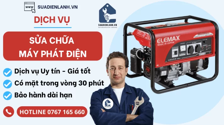 Sửa chữa máy phát điện tận nơi