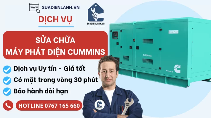 sửa chữa máy phát điện Cummins