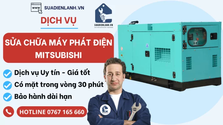 sửa chữa máy phát điện Mitsubishi