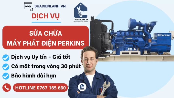 sửa chữa máy phát điện Perkins