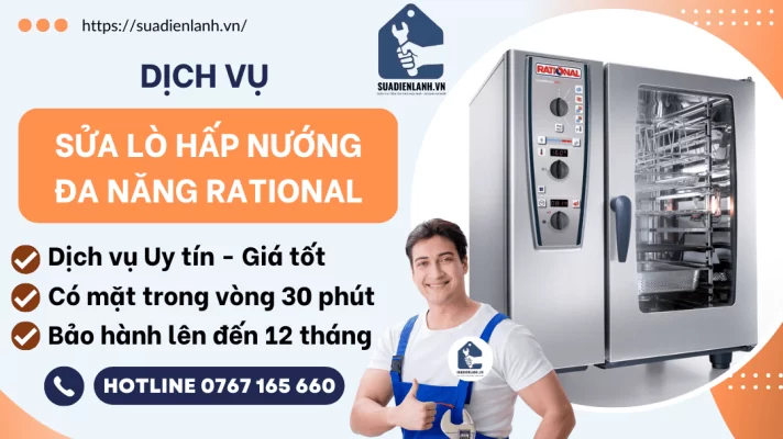 Sửa lò hấp nướng đa năng Rational