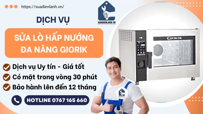 Sửa lò hấp nướng đa năng Giorik- Suadienlanh.vn