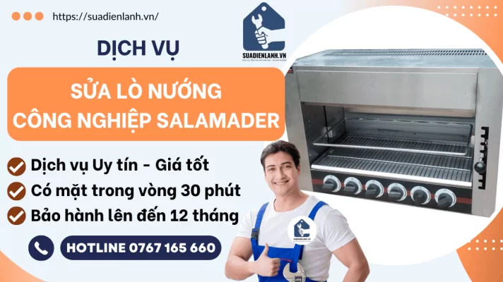 Sửa lò nướng công nghiệp Salamader