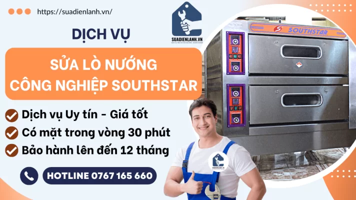 sửa lò nướng công nghiệp Southstar