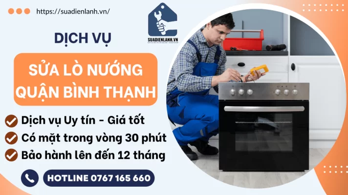 sửa lò nướng quận Bình Thạnh
