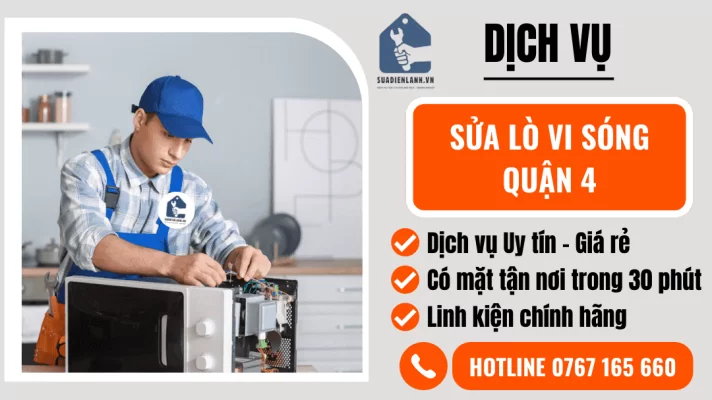 sửa lò vi sóng quận 4