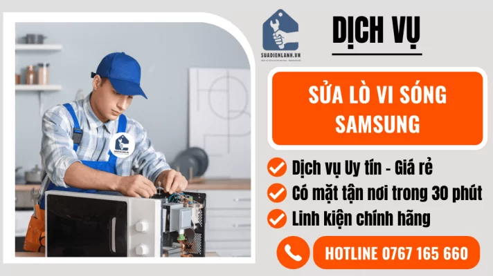 sửa lò vi sóng Samsung