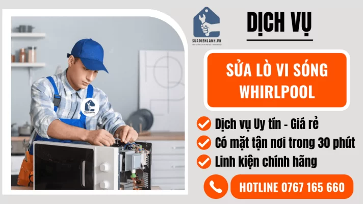 sửa lò vi sóng Whirlpool