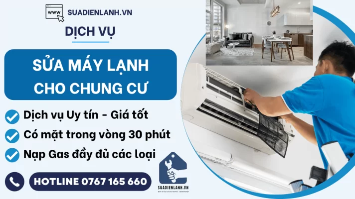 Sửa máy lạnh cho chung cư