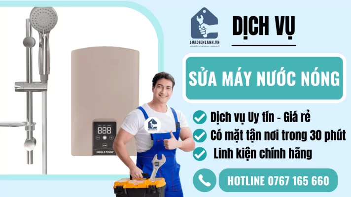 sửa máy nước nóng lạnh