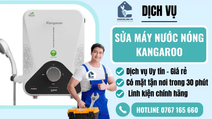 sửa máy nước nóng Kangaroo